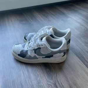Nike Air Force 1 CUSTOM camo design